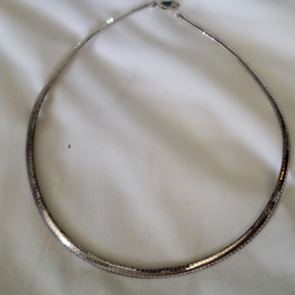 Silver necklace